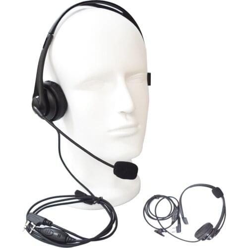 XQF New K-C1 2 Pin Headset Mic Walkie talkie headphones Fo Baofeng Accessories KSUN X-30 Retevis UV-82 PUXING TYT