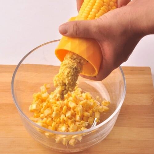 Corn Peeler Corn Stripper Cob Cutter Thresher Corn Stripper Fruit Vegetable Cooking Tools Cooking Tools Kitchen Cob Remover