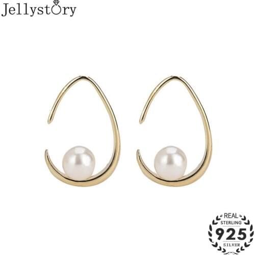 Серьги с жемчугом Jellystory China At AliExpress
