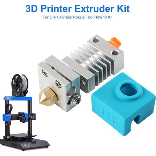 All Metal Hotend Kit For CR-10/CR10S/Ender 3/3 Pro Printers Metal Repair Kit Printer Accessories Office Electronics Equipment