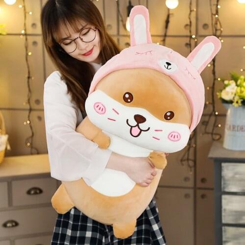 Soft Cute Stuffed Toys Cartoon Mouse Pillow Kids Plush Toys Children Birthday Gifts Valentine Gifts Brinquedo Plushie BC50MR