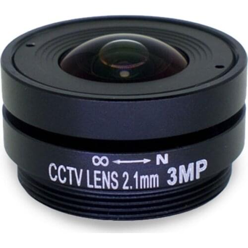 3 million HD camera CS interface lens 2.1mm3mp wide-angle machine vision surveillance equipment lens M12