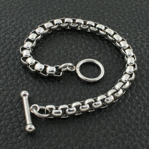 Wholesale Fashion Stainless Steel Jewelry Bracelet Chain High Quality Bijoux Femmes Joyas Mujer Store BFHZACAG