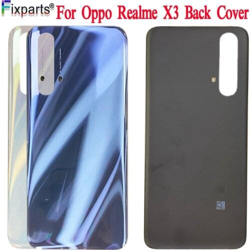 Original Battery Cover For Realme X3 Back Cover Replacement For Oppo Realme X3 Back Housing Back Cover Battery Case