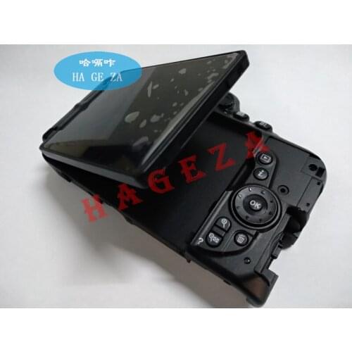 Original For Nikon D5500 Back Cover Rear Case Shell with Button LCD Display Screen and Flex Cable Camera Lens Repair Part