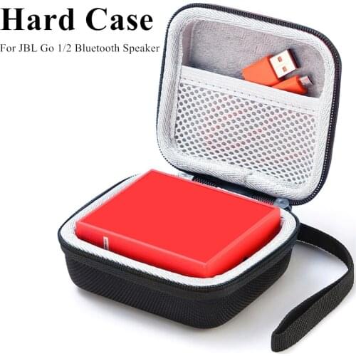 Portable EVA Hard Case For JBL GO 1/2 Bluetooth Speaker Case Bag Box