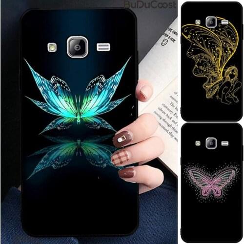 Riccu Beautiful dream butterfly Phone Case For Samsung Galaxy J7 J6 J8 J4 J4Plus J7 DUO 2018 J7NEO J7Core J2 J5 J7 Prime