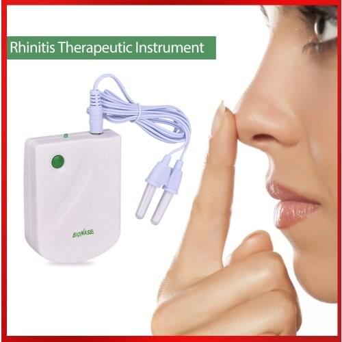 Rhinitis Sinusitis Cure Therapy Laser Nose Massager Hay Fever Low Frequency Pulse Laser Nasal Health Care Machine Instrument