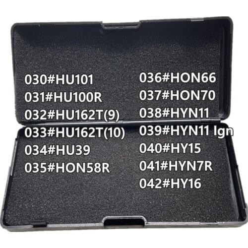 30-42 LiShi 2 in 1 HU101 HU100R HU162T9 HU162T10 HU39 HON58R HON66 HON70 HYN11 HY15 HYN7R HY16 Locksmith Tool
