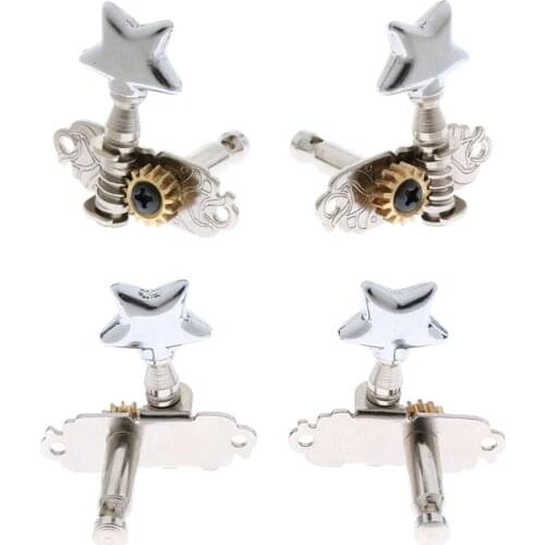 4 Pieces Guitar String Tuning Peg, Tuner Machine Heads Knobs - Locking String