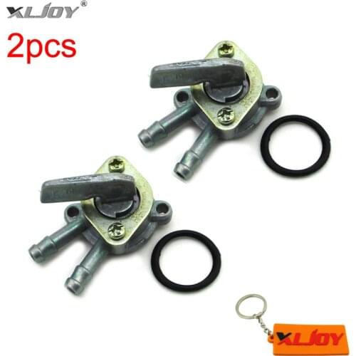 XLJOY 2x On Off Reverse Gas Carburetor Fuel Tap Petcock Switch For Honda ATC70 ATC110 TRX70 TRX125 CT70 CT90 CT110 ATV Quad