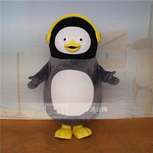 Penguin Mascot Costume Cute Cartoon Adult Halloween Birthday Party Cartoon Apparel Cosplay Costumes