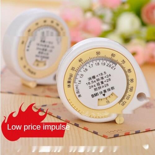 0-150cm Accurate health BMI Calculator BMI body measure tape Diet Weight Loss Tape Measures Tools
