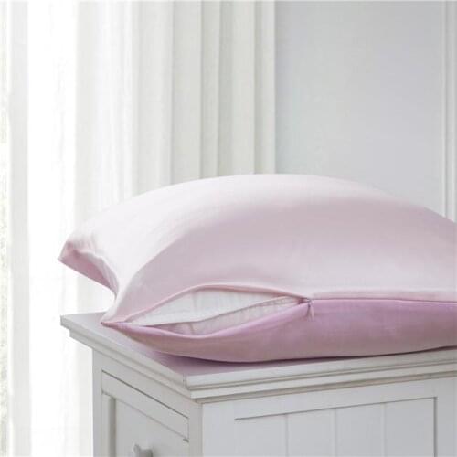 1PC Pure Emulation Silk Satin Pillowcase Single Pillow Cover Multicolor Pillow Case Drop Shipping