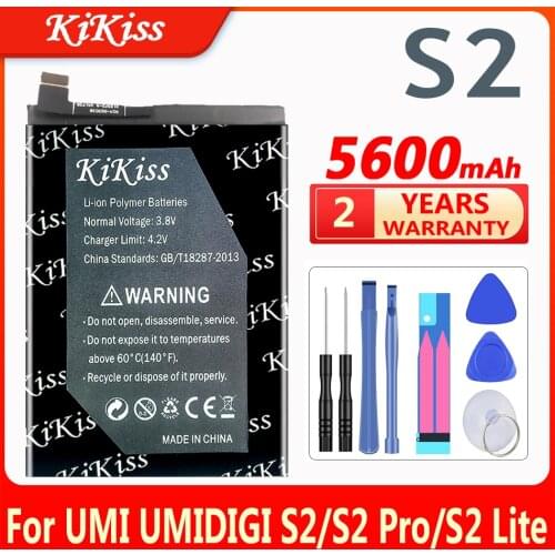 5600mAh Battery For UMI UMIDIGI S2 / S2 Pro / S2 Lite Mobile Phone Replacement Battery For UMI S2 / S2Pro / S2Lite