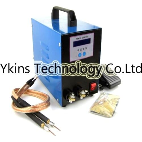 110V 220V LCD display 18650 battery spot welder machine Pedal control Pen type Handheld welding machine 220V