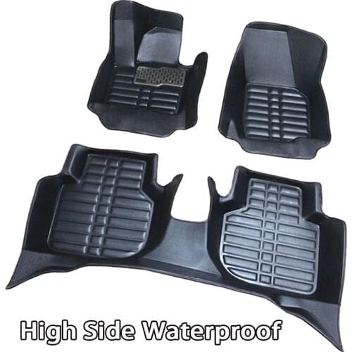 Car floor mats for Toyota Sequoia 4Runner5D heavy duty all weather car-styling leather carpet floor liners(2008-now)