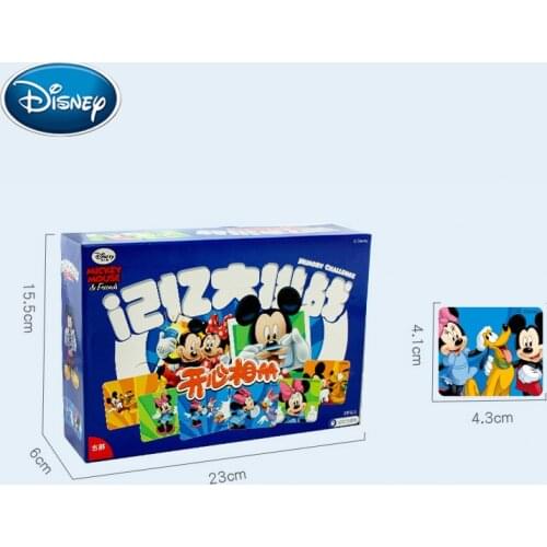 Disney Mickey childrens paper game happy album against the memory challenge big interactive table games