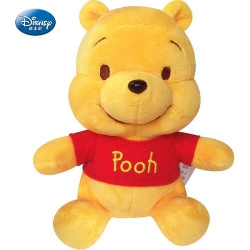 Disney Genuine Winnie The Pooh Bear Plush Toy Doll Pooh Stuffed Plush Dolls Toys Fashion Birthday Gifts for ChildrenZFY089