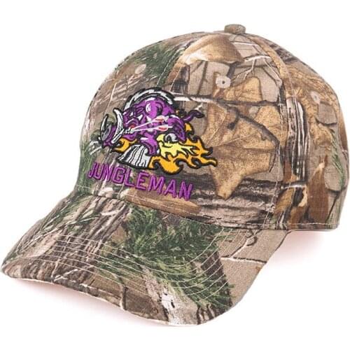 JUNGLEMAN Fire Pig bionic camouflage hunting fishing outdoor recreation cotton baseball cap