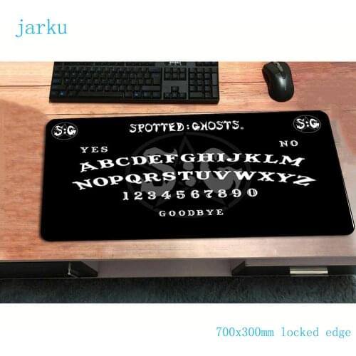 Ouija board mousepad 700x300x3mm Computer mouse mat gamer locked edge gamepad pc gamer thick gaming mousemat pad office padmouse
