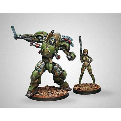 Model kit resin kit Avatars of War mercenary python tag squadron