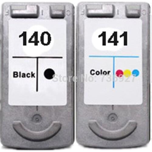 One Set Remanufactured Ink Cartridge PG140 CL141 PG-140 CL-141 For Canon PIXMA MG4110 MG3210 MG3510 MG474 printer
