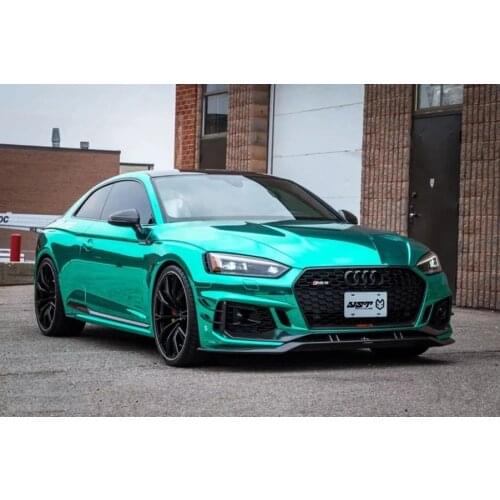 Stretchable Teal Blue Chrome Mirror Vinyl Wrap Motorbike Scooter Car Sticker Decal Wrapping Air Release Bubbles