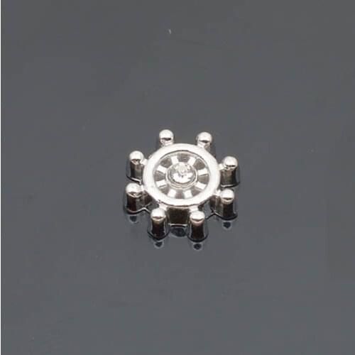 The rudder, Floating charms,Fit floating charm lockets, FC0066
