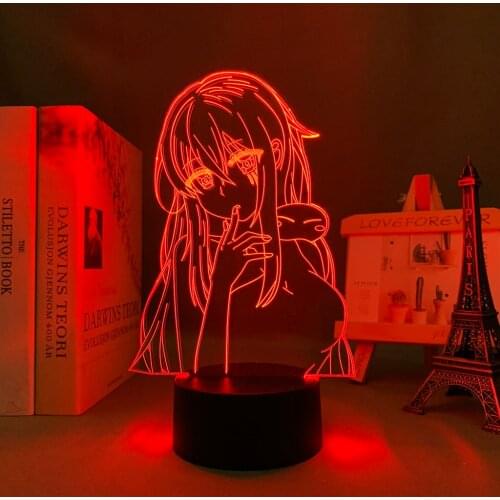 Led Lamp Manga That Time I Got Reincarnated As A Slime Shizue Izawa for Kids Bedroom Decor Slime Isekai Anime 3d Light TenSura