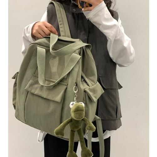 Letter Punk Waterproof y2k Cartoon kawaii Women Backpack Harajuku Casual New Large Capacity College Korea Ulzzang ins school bag