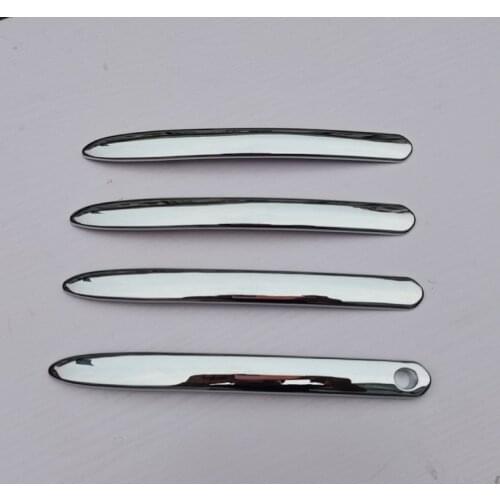 For Toyota Land Cruiser LC300 2022 ABS Chrome Door Handle Strip Cover Trim Car Styling Accessories 4 Pcs