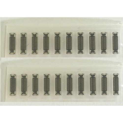 50pcsOriginal new J3801 home button fingerprint 3D touch FPC connector For iPhone 7 7G 7 plus 7+ 7P 7PLUS on mainboard