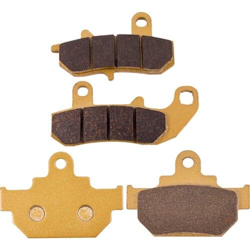 600cc Motorcycle Front Rear Brake Pads Kit For SUZUKI DR600 DR600R DR 600 RK SN41A Rear disc model 1989