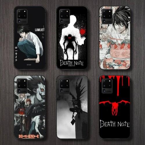 Death Note Ryuk kira Phone Case For Samsung galaxy A S note 10 7 8 9 20 30 31 40 50 51 70 71 21 s ultra plus