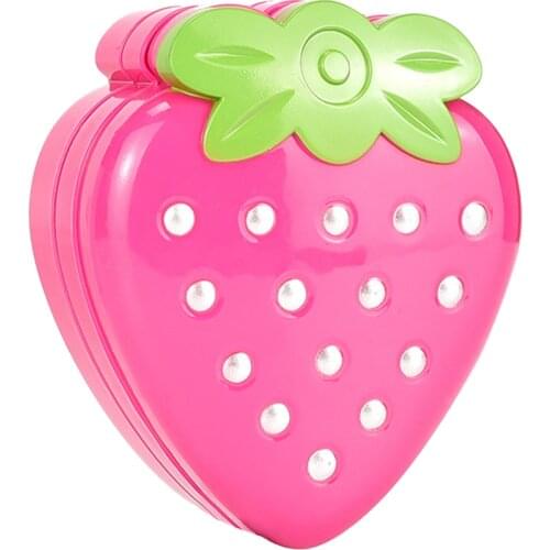 Toy Strawberry Cosmetic Set For Girls Pretend Play Makeup Set Birthday Gifts