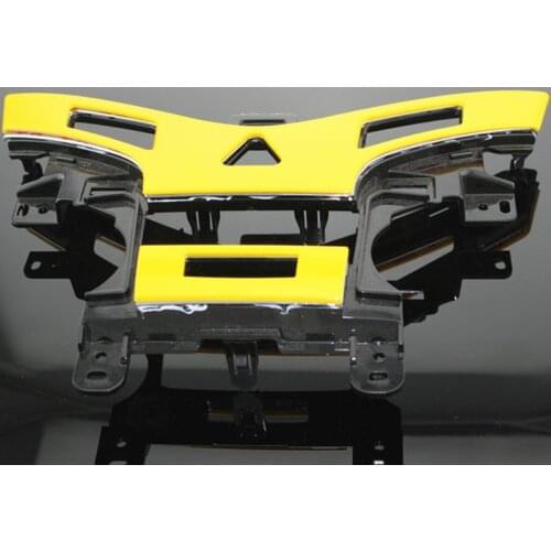 2Pcs/Set ABS Chrome Center Console Panel Air Conditioning Vent Sequin Trim Sticker for Chevrolet Cruze Sedan Hatchback