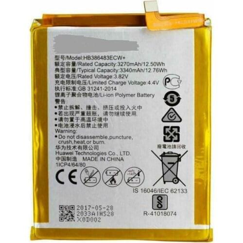 BATERIA ORIGINAL PARA HUAWEY NOVA PLUS REF HB386483ECW+ 3270MHA ENVIO GRATIS