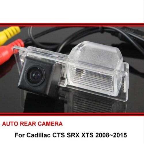 Fisheye SONY For Cadillac CTS SRX XTS 2008~2015 Car Rear View Camera reverse Backup Parking Camera LED Night Vision Wide Angle