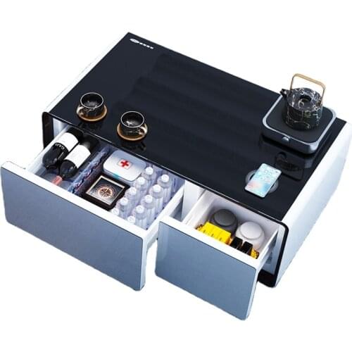 Modern Design refrigerator cooling Electric square smart Coffee Table