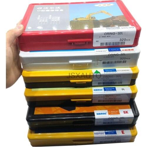 For CATERPILLAR CAT HITACHI ZX KOBELCO SK DOOSAN DH DX SANY SY HYUNDAI Excavator O-ring boxed O-ring seal excavator parts