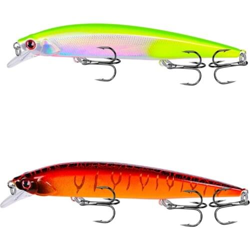 1pcs Wobbler Fishing Lure 135mm 18g Floating Minnow Crankbait Artificial Hard Bait 3D Eyes Fishing Tackle For Bass Pike