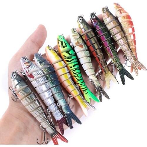 10cm-11g Fishing Lures Wobbler Crankbaits Sea Saltwater Fishing Artificial Swimbait Artificial Bait Kit Hard Lure Fishing Tackle