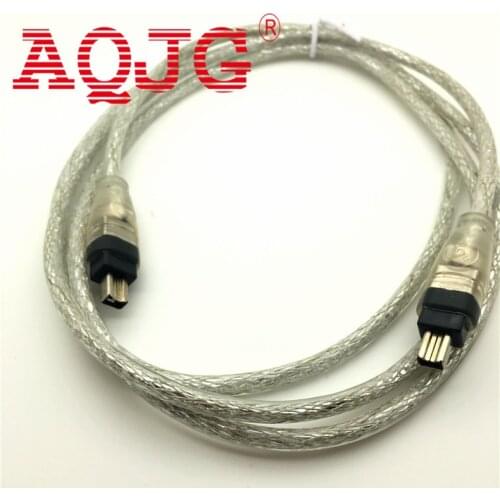 1.5M 4P 4 Pin to 4 Pin IEEE 1394 for iLink Adapter Cable 4Pin To Firewire Cable