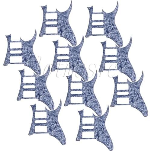 10Pcs Gray Pearl HSH Guitar Pickguard For RG250 Style Replacement