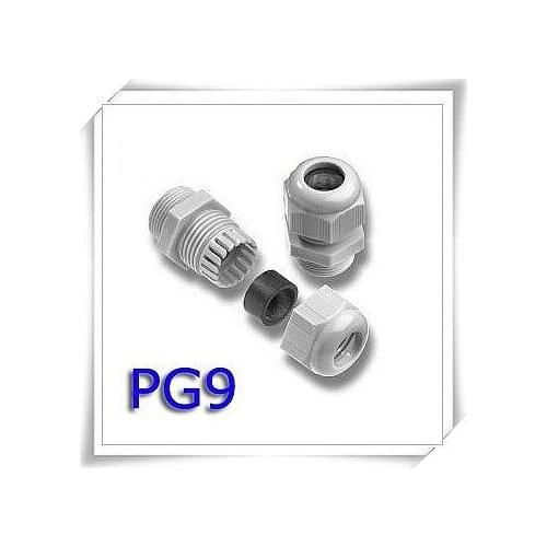 100piece a lot plastic cable gland PG9 and 100 pieces PG 11
