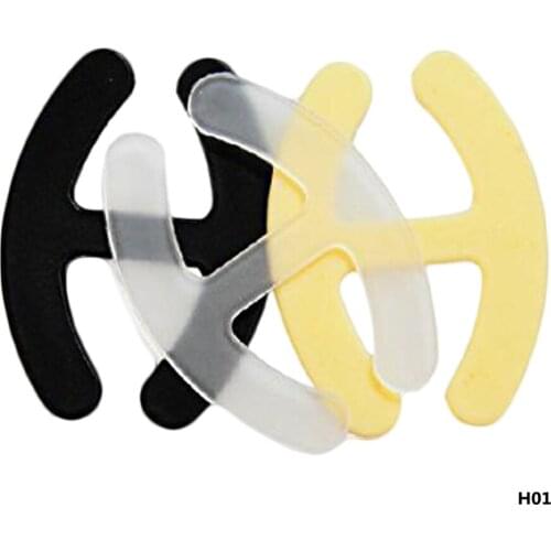 3pcs/set Women Invisible Push Up Control Bra Strap Belt Clip Buckle Non-slip Buckle H-shaped Bra Buckle Underwear Accessories