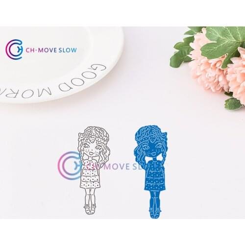 CH Cherished Darling Taylor Stencil Metal Cutting Dies For Scrapbooking Practice Hands-on DIY Album Decor Card Craft Dies