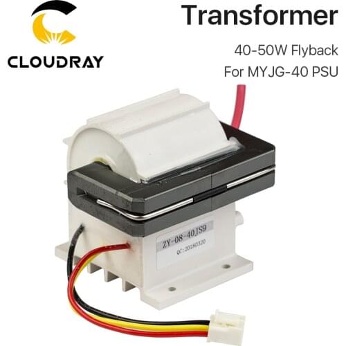 Cloudray 40-50W High Voltage Flyback Transformer Model A for CO2 Laser Power Supply PSU MYJG-40 50