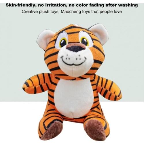 Tiger Plush Toy Lovely Stuffed Doll Full Filled Non-fading Adorable Stuffed Animals Plush Toy Children toys Gifts for Decoration
